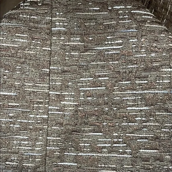 Michael Kors Shimmer Glam Metallic Brown Pencil Mini Skirt - size 8 - Picture 5 of 11